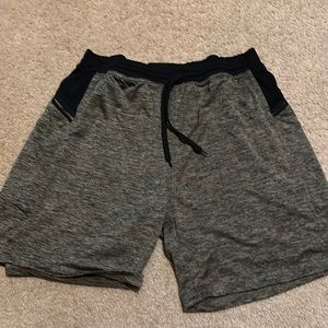 Used large military green color shorts